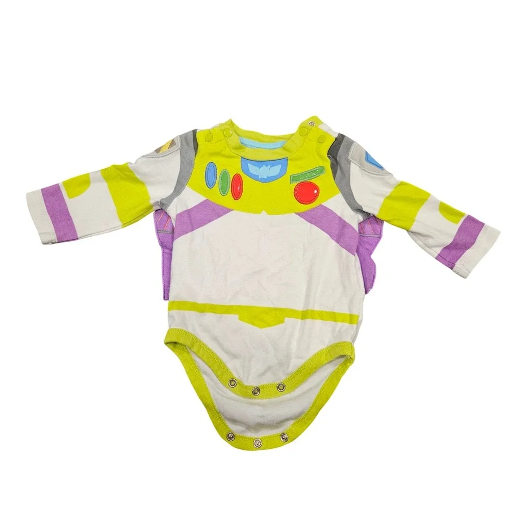 Disney Baby Toy Story Buzz Lightyear Bodysuit Baby Infant Costume One Piece 9-12